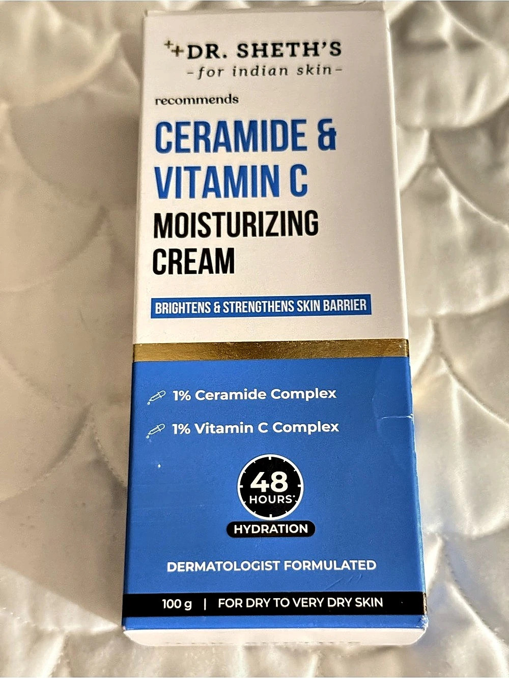 Dr. Sheth's Ceramide & Vitamin C Moisturizing Cream 100 g Moisturizing Cream
